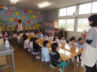 ５月１９日　フッ素洗口 