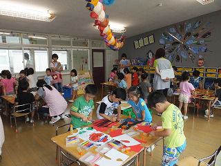 ７月２２・２３日　研究保育（年長） 