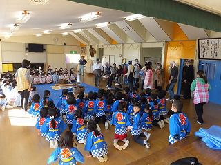 １１月１３日　餅つき会 