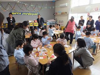 １１月１７日　保育参観日（年長組） 