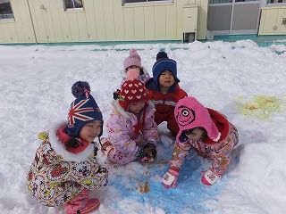 ２月　園だよりの「お知らせ」