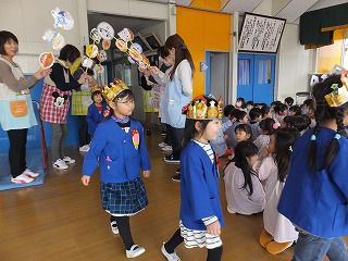 ２月２２日　誕生会 