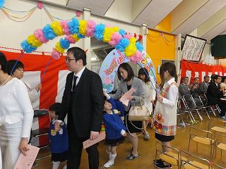 ４月７日　第３７回 入園式 