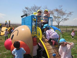 ４月１９日　外遊びたのしいな！ 
