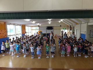 ８月１８日　２学期始業式・ペッパーくんありがとう！ 