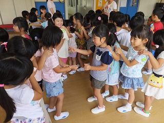 ８月２３日　小学校の先生とあそぼう　(出前授業）　 