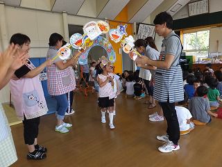 ８月２９日　誕生会 