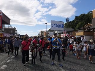 ９月１０日　赤湯温泉ふるさと祭り「園児みこし」 