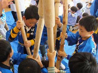 １１月１８日　餅つき会 