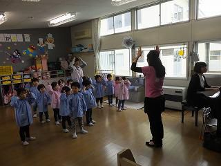 ５月１０日　たのしかったリトミック！