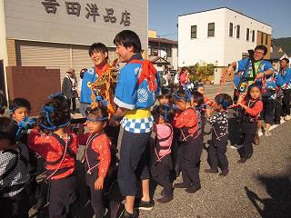 9月9日　園児みこし