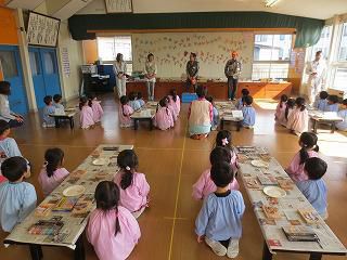 １０月５日　自然遊び（木工クラフト）