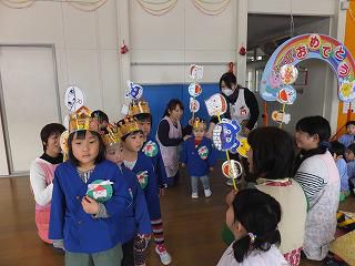 １２月１９日　１２月誕生会とクリスマス会