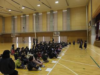 １月１９日　沖小１年生との交流会