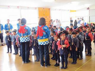 9月8日　園児みこし