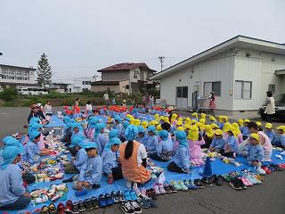 10月21日　いも煮会食