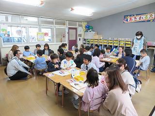 11月1日　保育参観（年長組）