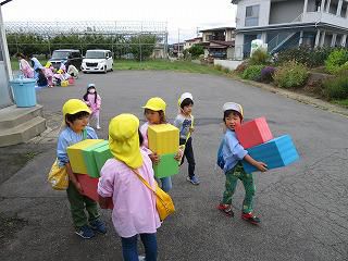 10月9日　いも煮会食