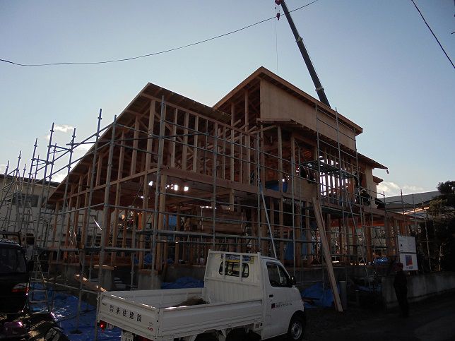 建て方３日目