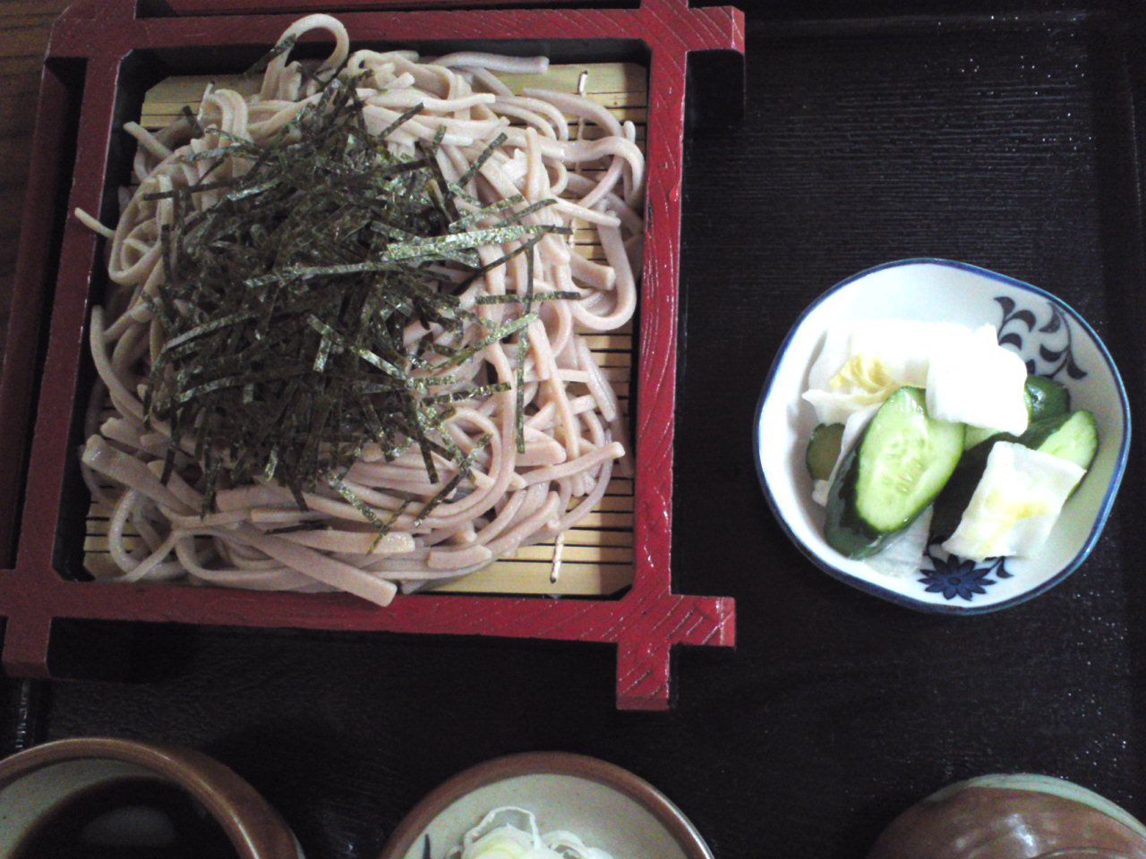 松茸会館・椿そば・熊そば