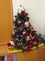 世の中もこせき床屋もクリスマス一色！