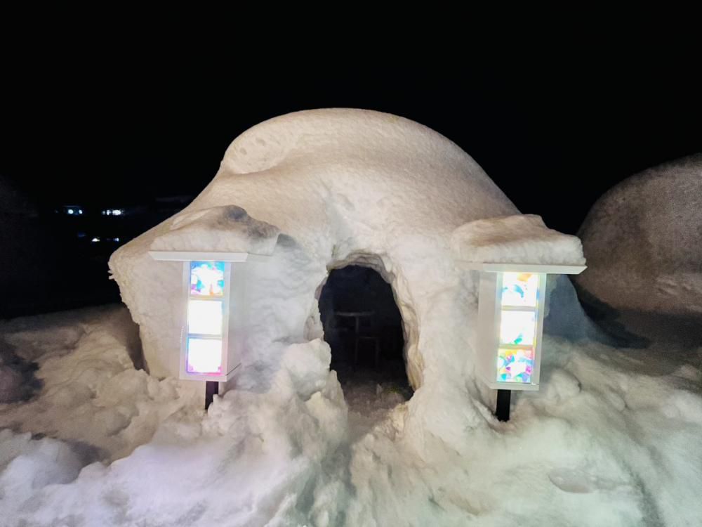 小野川温泉「かまくら村」オープン！