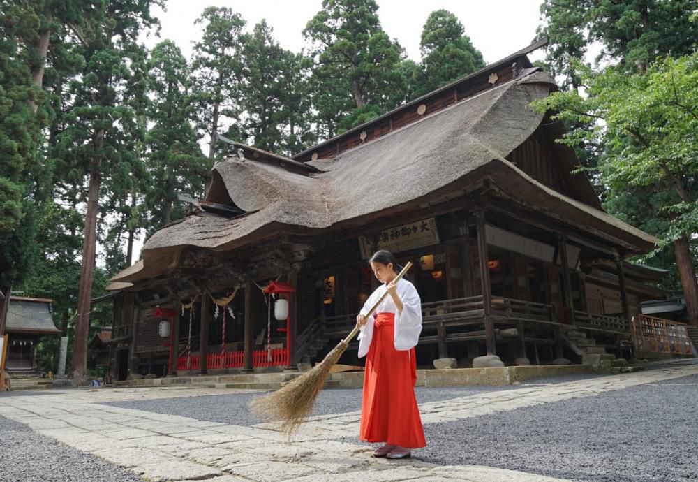 「縁結びの神　熊野大社で巫女体験」4月以降の日程を掲載しました！