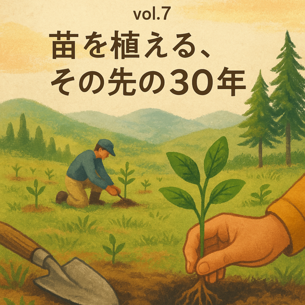 山と人の物語 vol.7 『苗を植える、その先の30年』