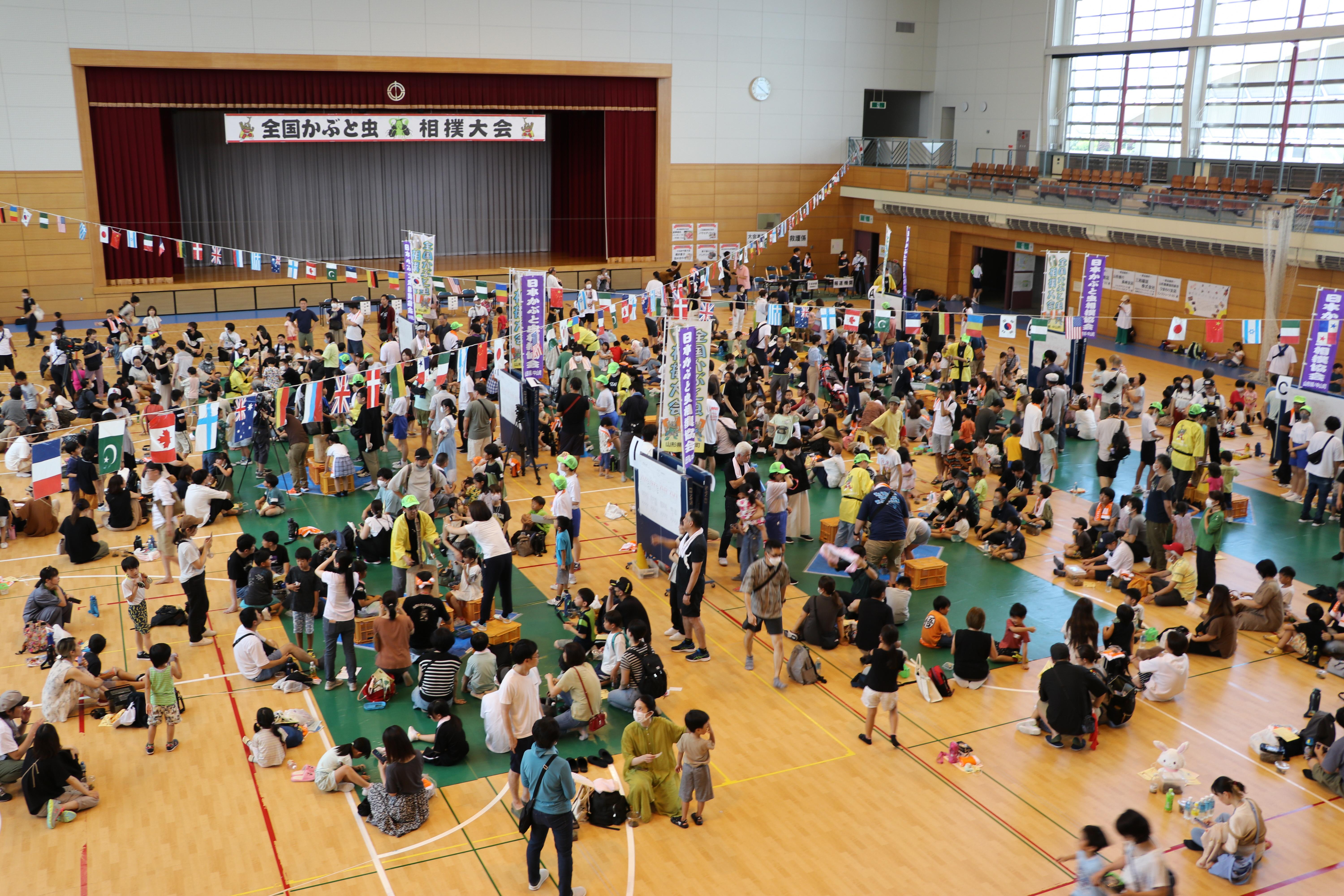 第33回全国かぶと虫相撲大会!!