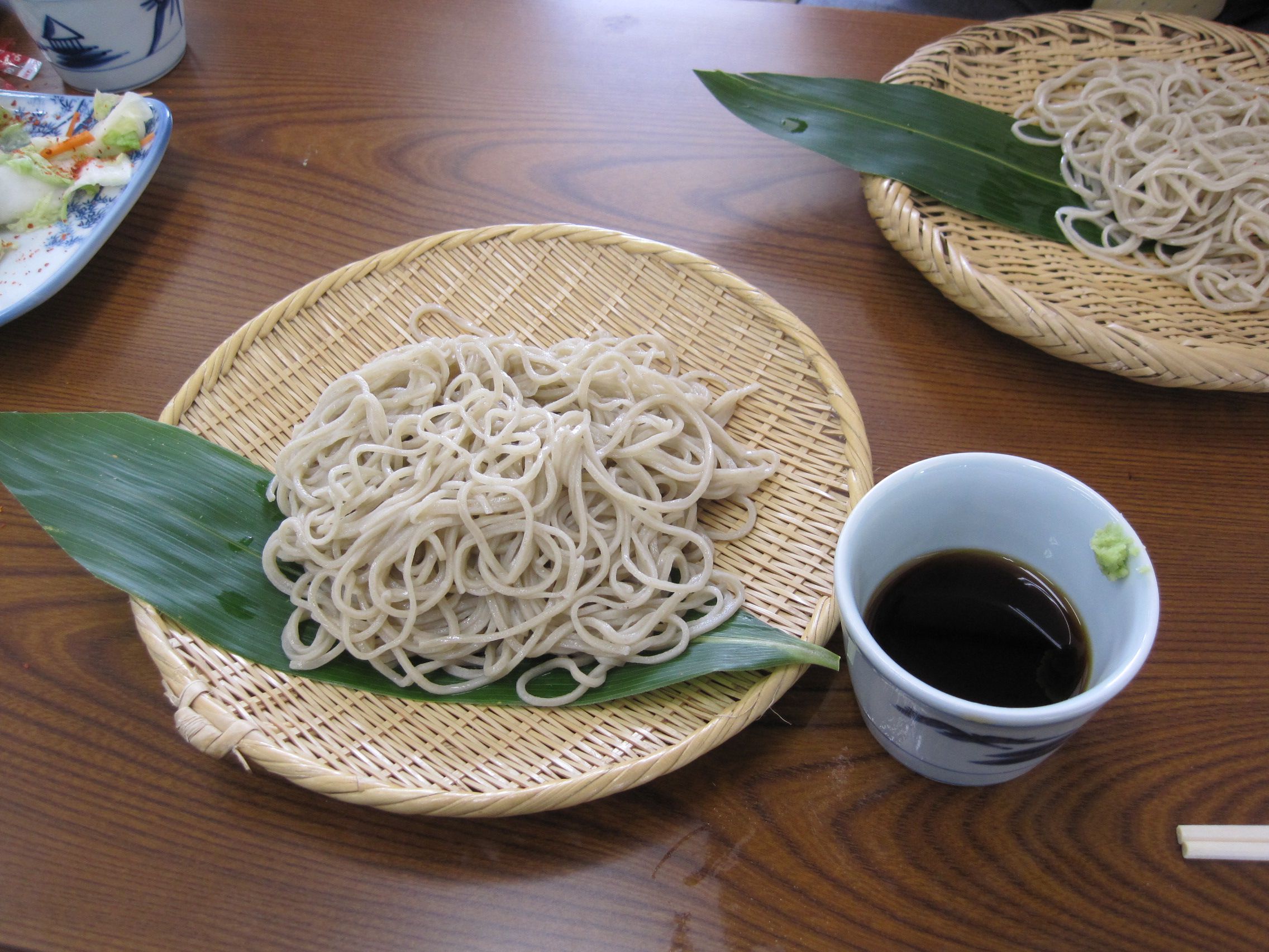 山めん寒ざらしそば試食会♪