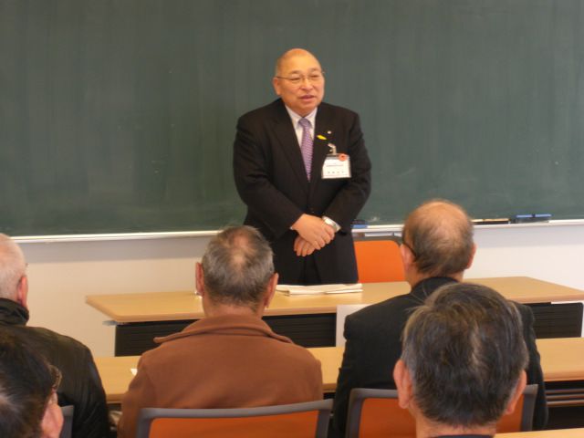 山辺町身体障がい者福祉協会主催の「町長のお話を聞く会・新年会」が開催されました。