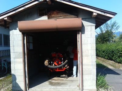 ポンプ庫清掃