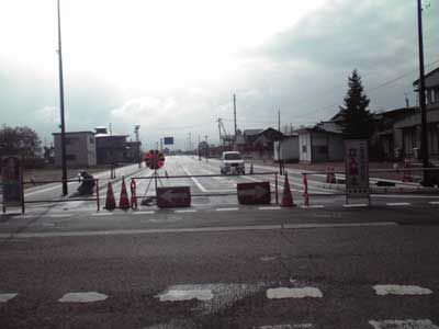 開通前