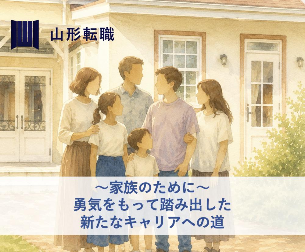 【30代の山形転職体験記】~家族のために~勇気をもって踏み出した新たなキャリアへの道