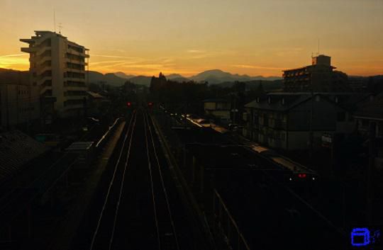 夕景・駅