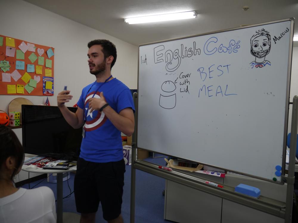  The Second ‘English Cafe’ with Marcus!