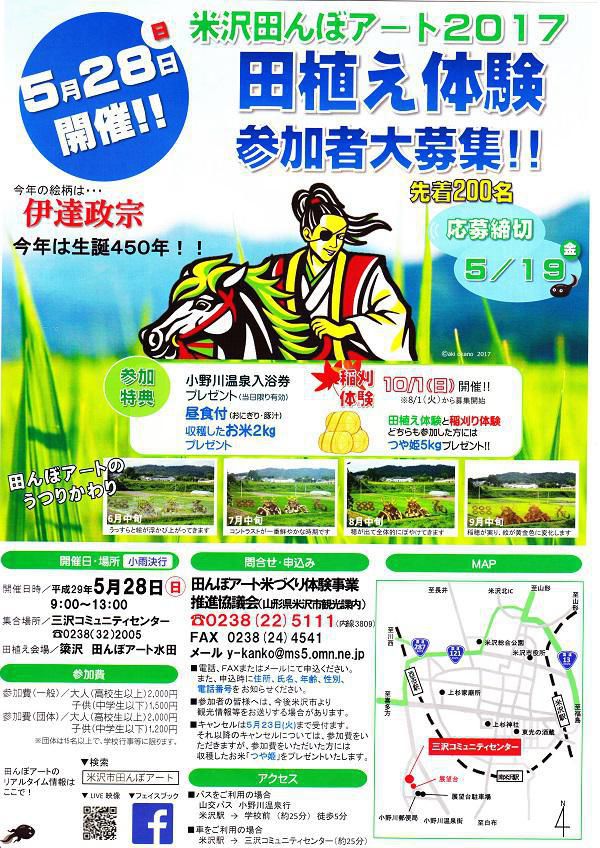 Rice Paddy Art, Participants Wanted!