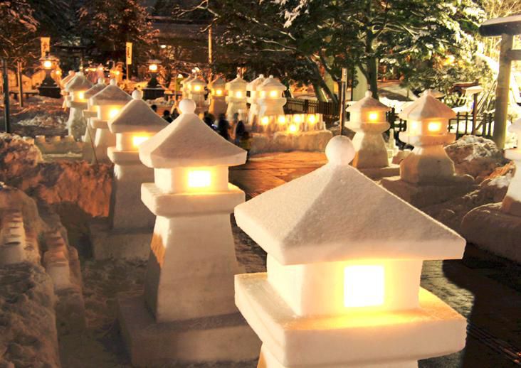 <p>第42 届上杉雪灯笼节</p>