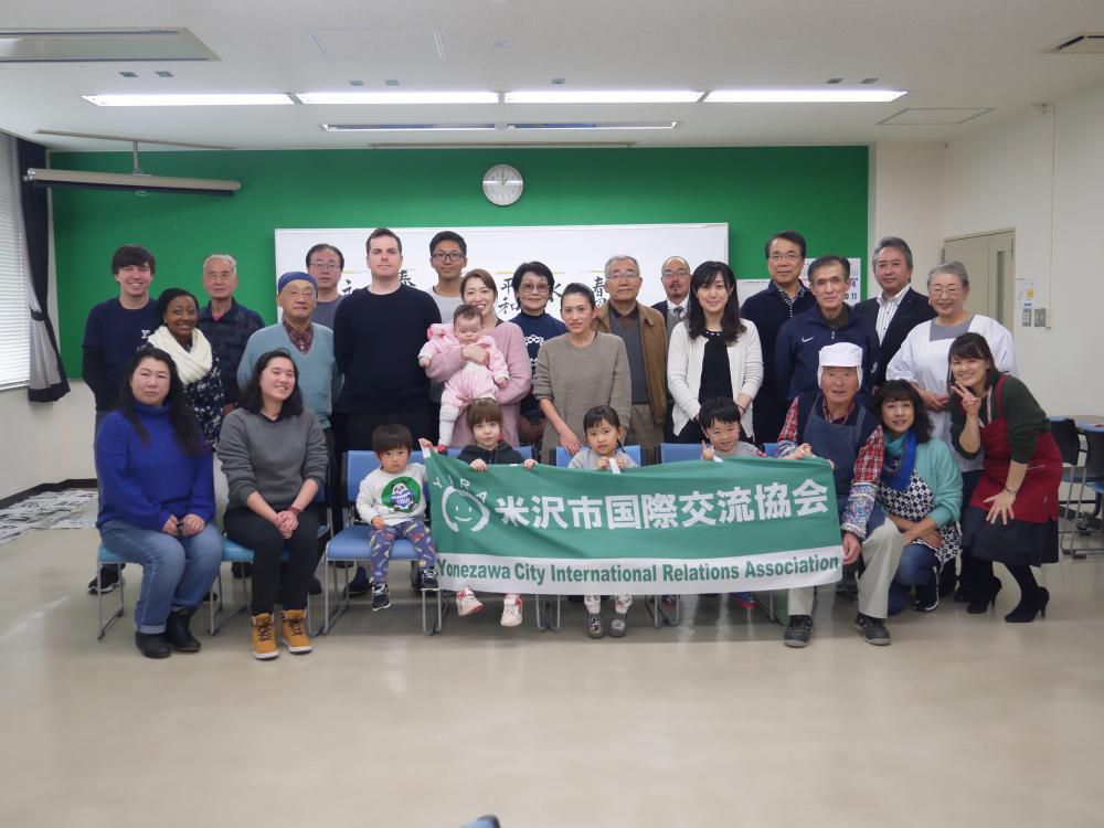 餅つき新年会