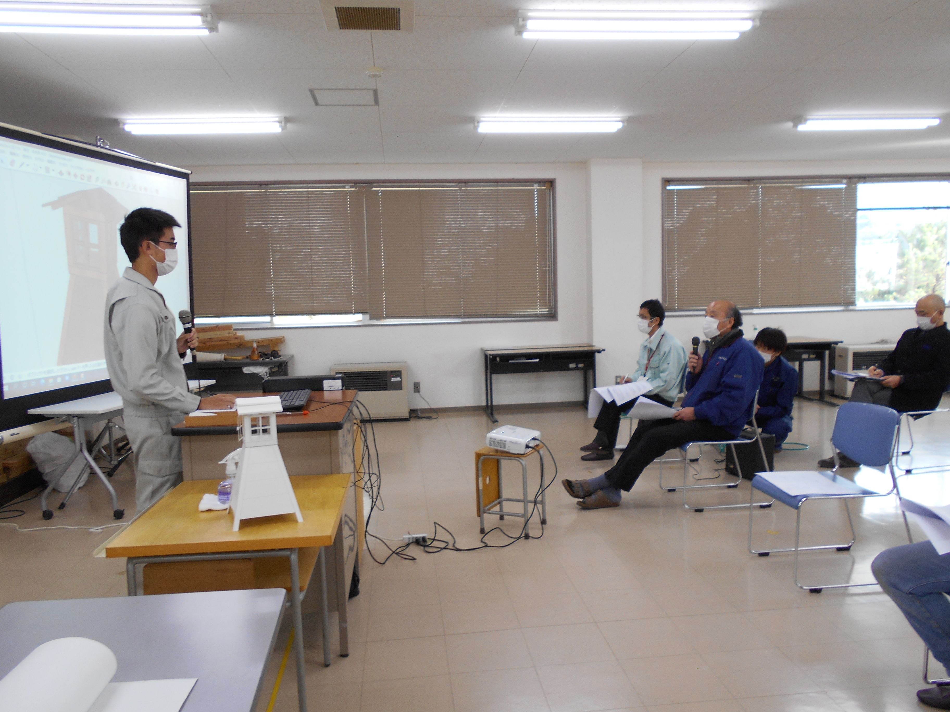23期生　卒業制作の様子（途中経過）