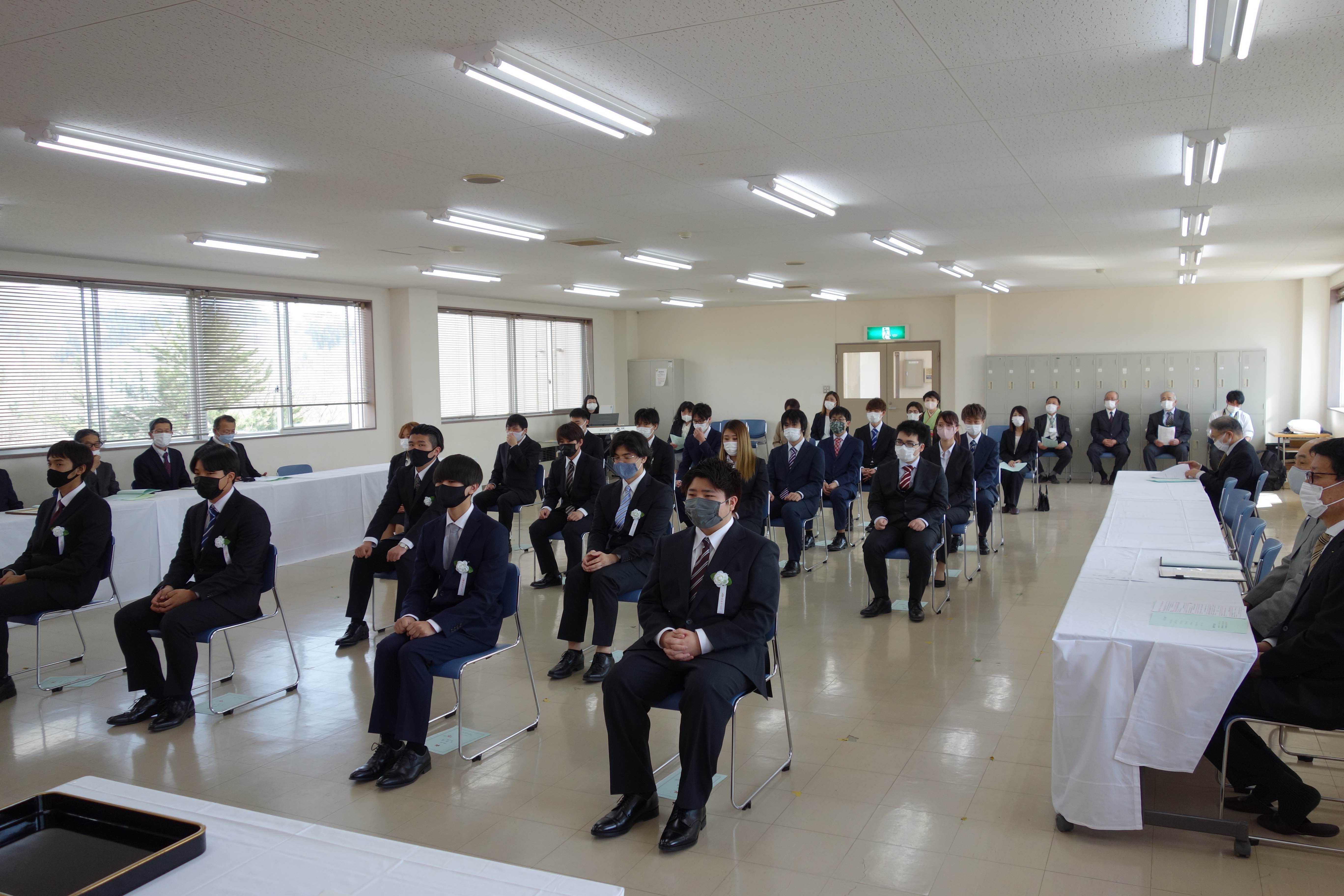第25期生入学式　学校長式辞