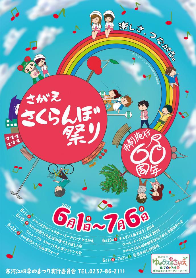 さがえ さくらんぼ祭り（寒河江市）