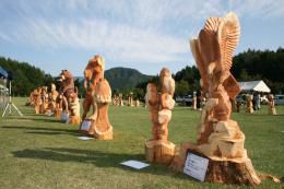 東日本チェンソーアート競技大会（金山町）