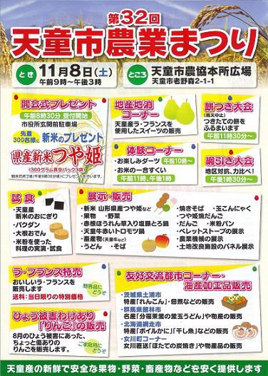 天童市農業まつり（天童市）