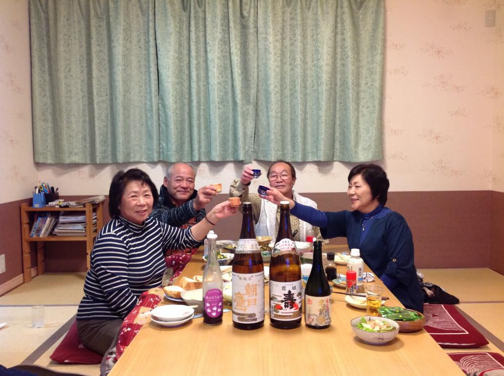 今夜も乾杯！