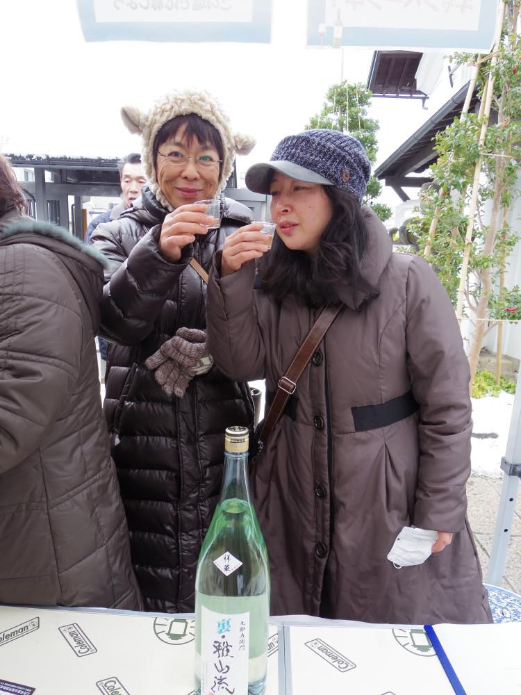 紅の蔵試飲会にて