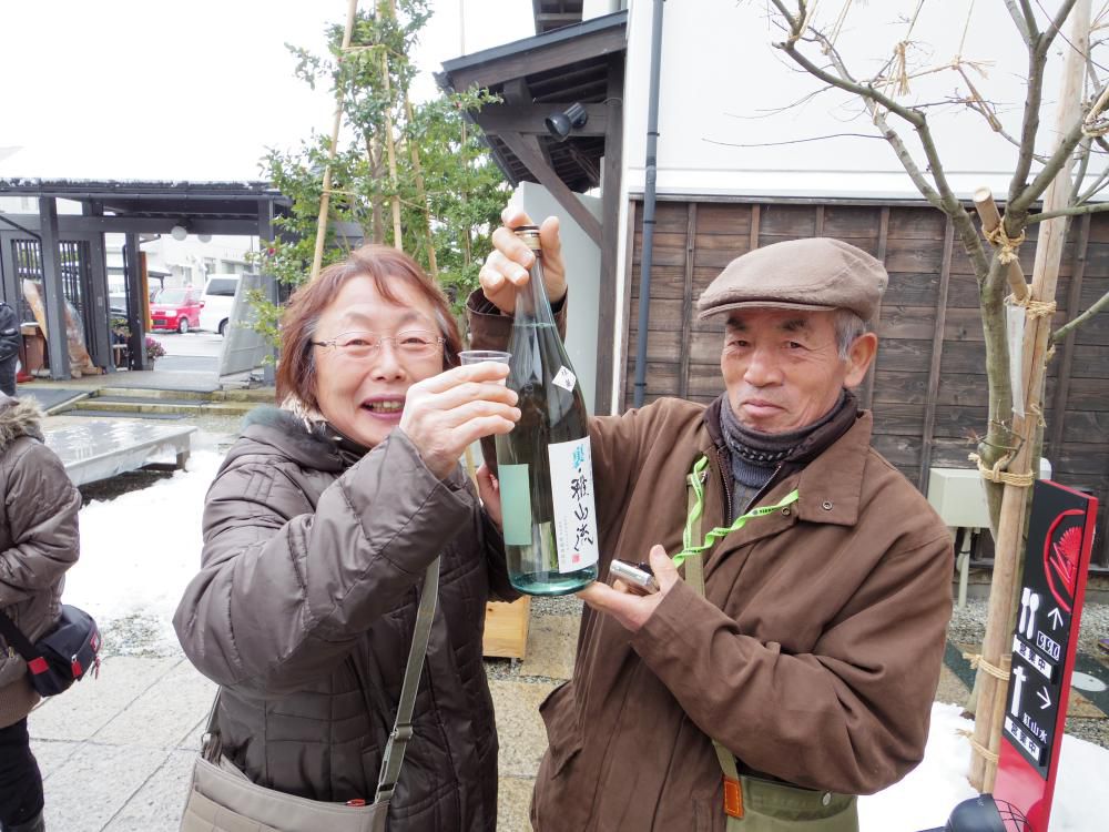 紅の蔵試飲会にて