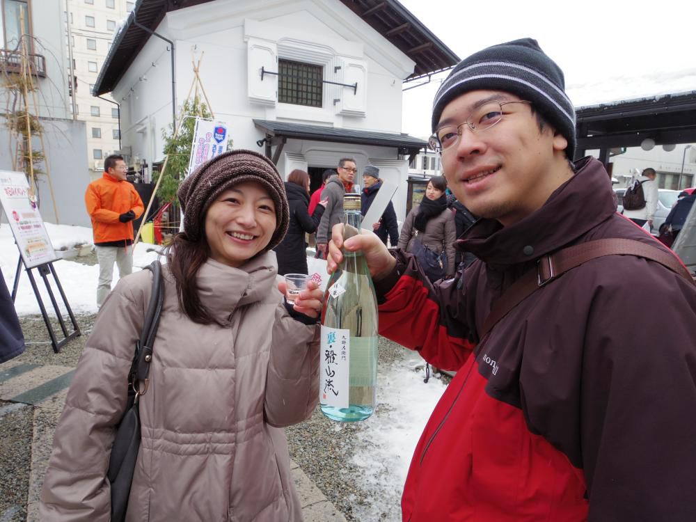 紅の蔵試飲会にて