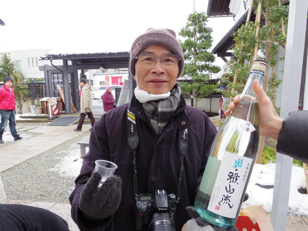紅の蔵試飲会にて
