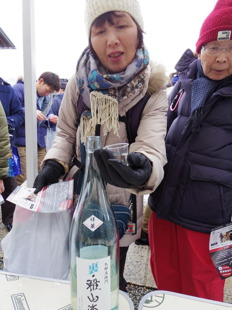 紅の蔵試飲会にて